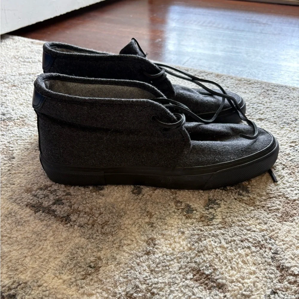 Frye Men’s High Top Wool Sneakers